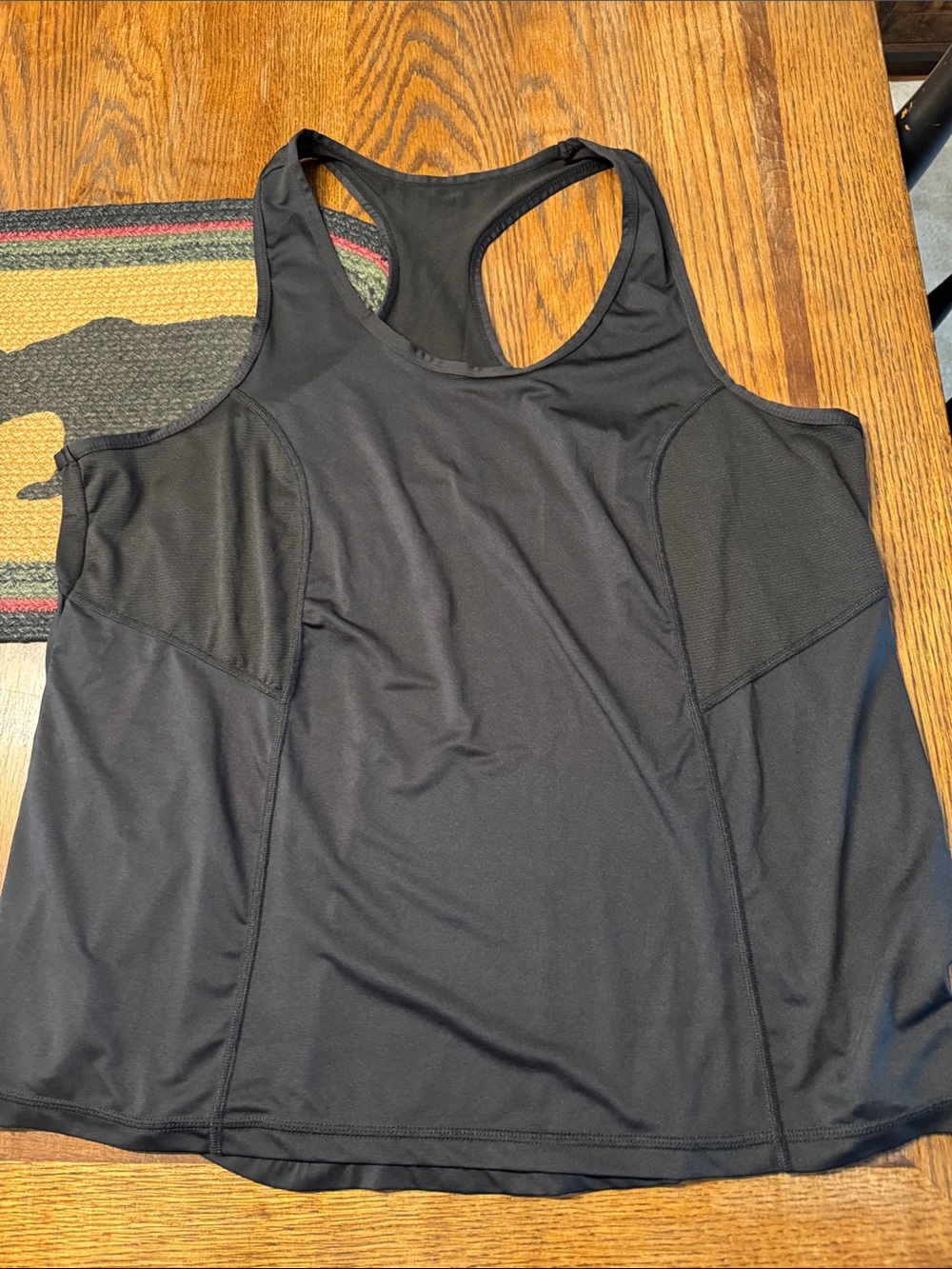 Xersion Black Racerback Athletic Tank Top